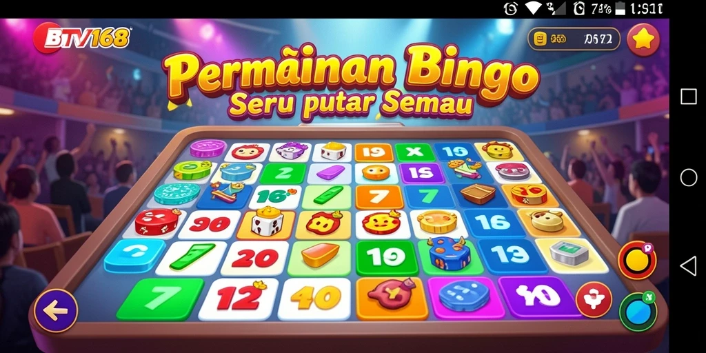 Tangkapan layar BTV168 menunjukkan gameplay Bingo yang menarik dan interaktif.