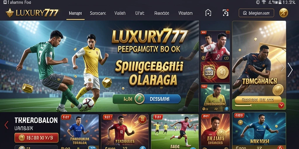 Tampilan menarik dari gameplay LUXURY777 dengan berbagai pilihan taruhan.
