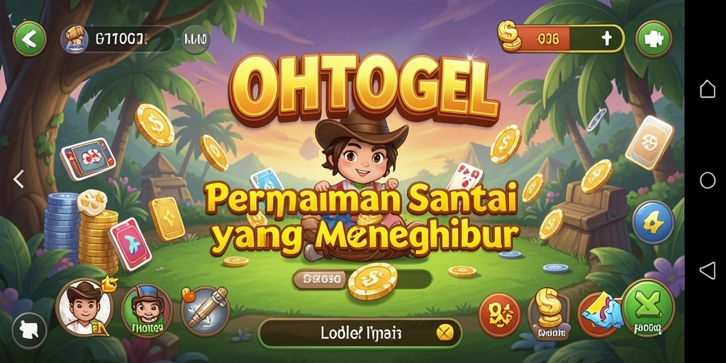 Screenshot OHTOGEL menampilkan gameplay santai yang menyenangkan.