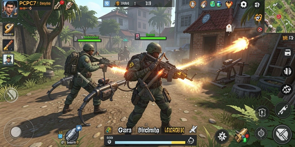 Tampilan gameplay strategi seru di PCPC7 dengan elemen kompetitif.