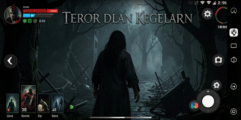 Gameplay menegangkan SR996 dengan suasana Horror yang mencekam.