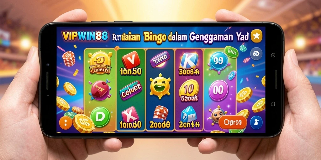 Tampilan menarik dari gameplay Bingo di VIPWIN88.